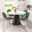 Zuo Modern Jorf Dining Table, Beige/Bronze