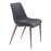 Zuo Modern Magnus Dining Chair Set of 2, Black/Walnut