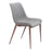 Zuo Modern Magnus Dining Chair Set of 2, Slate Gray/Walnut