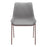 Zuo Modern Magnus Dining Chair Set of 2, Slate Gray/Walnut