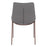 Zuo Modern Magnus Dining Chair Set of 2, Slate Gray/Walnut