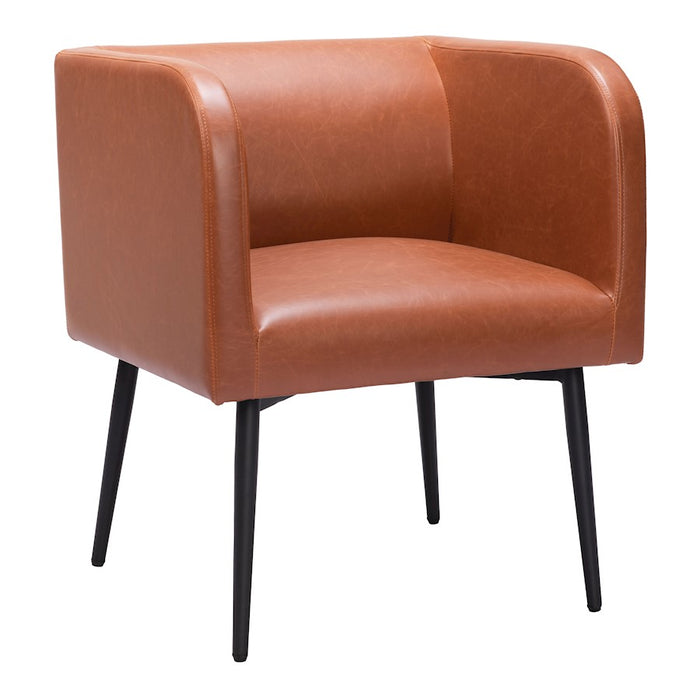 Zuo Modern Horbat Dining Chair, Brown