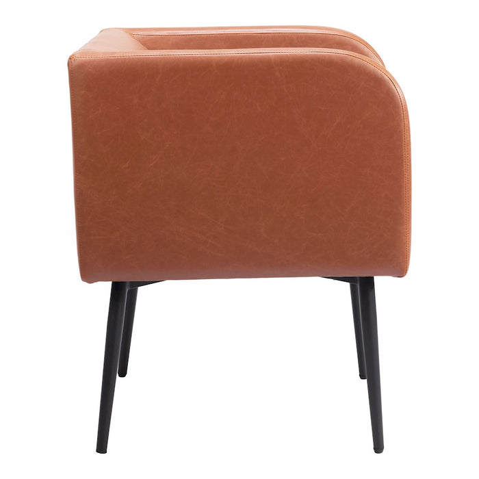 Zuo Modern Horbat Dining Chair, Brown