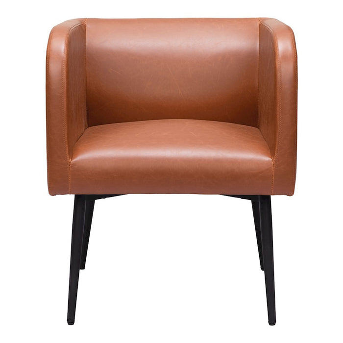 Zuo Modern Horbat Dining Chair, Brown