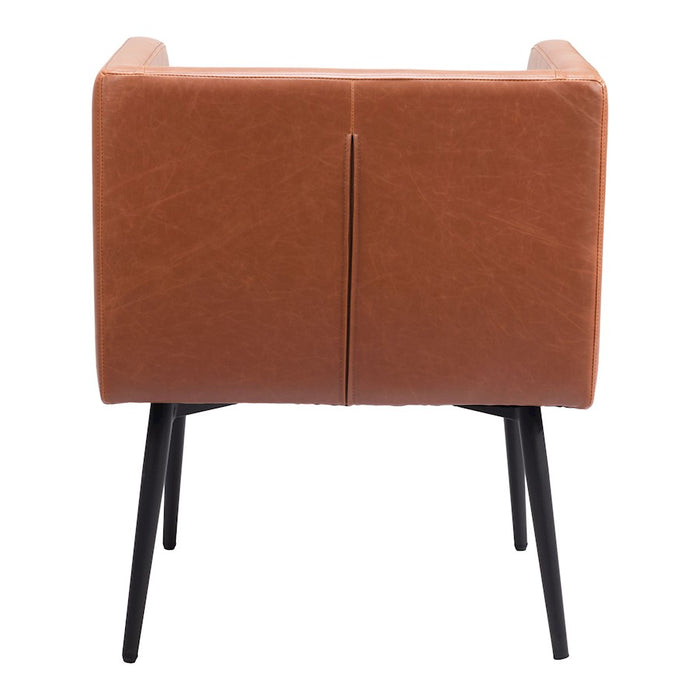 Zuo Modern Horbat Dining Chair, Brown