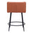 Zuo Modern Horbat Counter Stool Set of 2, Brown