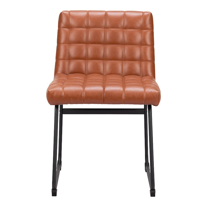Zuo Modern Pago Dining Chair Set of 2, Brown