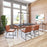 Zuo Modern Pago Dining Chair Set of 2, Brown
