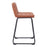 Zuo Modern Pago Counter Stool Set of 2, Brown