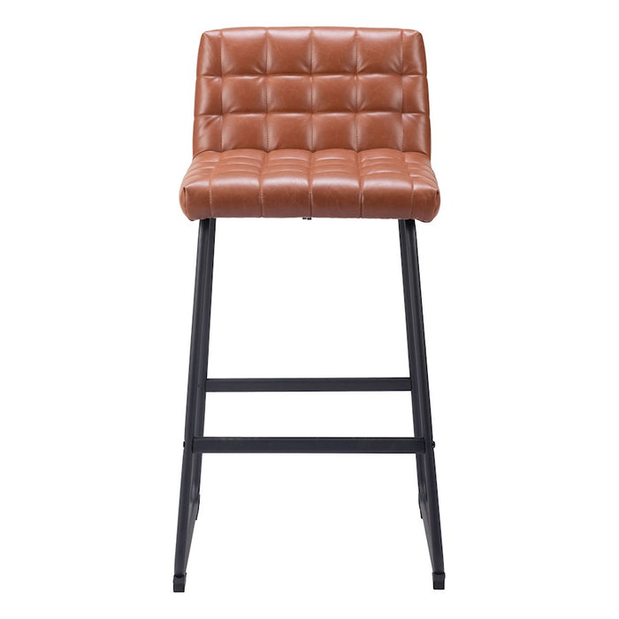 Zuo Modern Pago BarStool Set of 2, Brown
