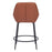 Zuo Modern Vila Counter Stool Set of 2, Brown