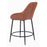 Zuo Modern Vila Counter Stool Set of 2, Brown