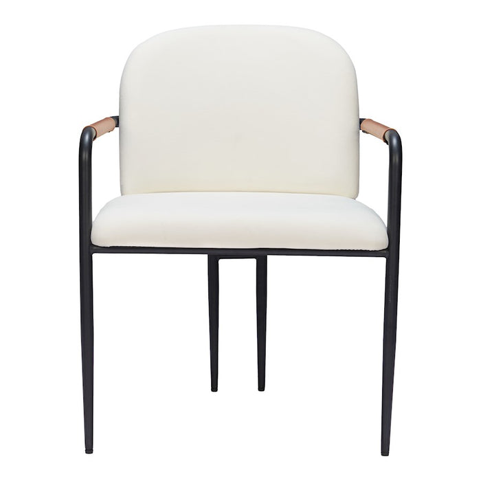 Zuo Modern Sibu Dining Chair, Cream