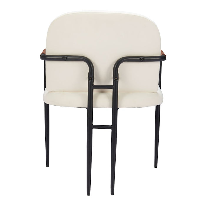 Zuo Modern Sibu Dining Chair, Cream