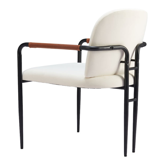 Zuo Modern Sibu Dining Chair, Cream