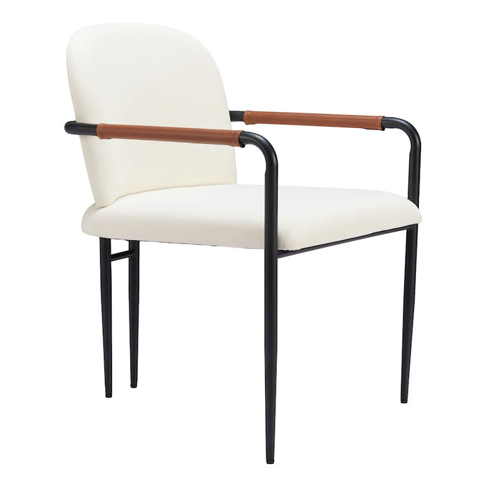 Zuo Modern Sibu Dining Chair, Cream