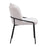 Zuo Modern Jambi Dining Chair Set of 2, Ivory