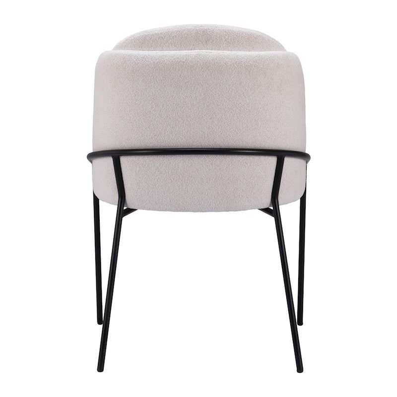 Zuo Modern Jambi Dining Chair Set of 2, Ivory