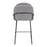 Zuo Modern Jambi Counter Stool Set of 2, Black/White
