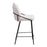 Zuo Modern Jambi Counter Stool Set of 2, Ivory