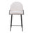 Zuo Modern Jambi Counter Stool Set of 2, Ivory