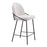Zuo Modern Jambi Counter Stool Set of 2, Ivory