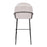 Zuo Modern Jambi Barstool Set of 2, Ivory