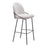 Zuo Modern Jambi Barstool Set of 2, Ivory
