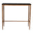 Zuo Modern Nida Bar Table, Black/Bronze