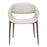 Zuo Modern Limay Dining Chair Set of 2, Beige/Walnut