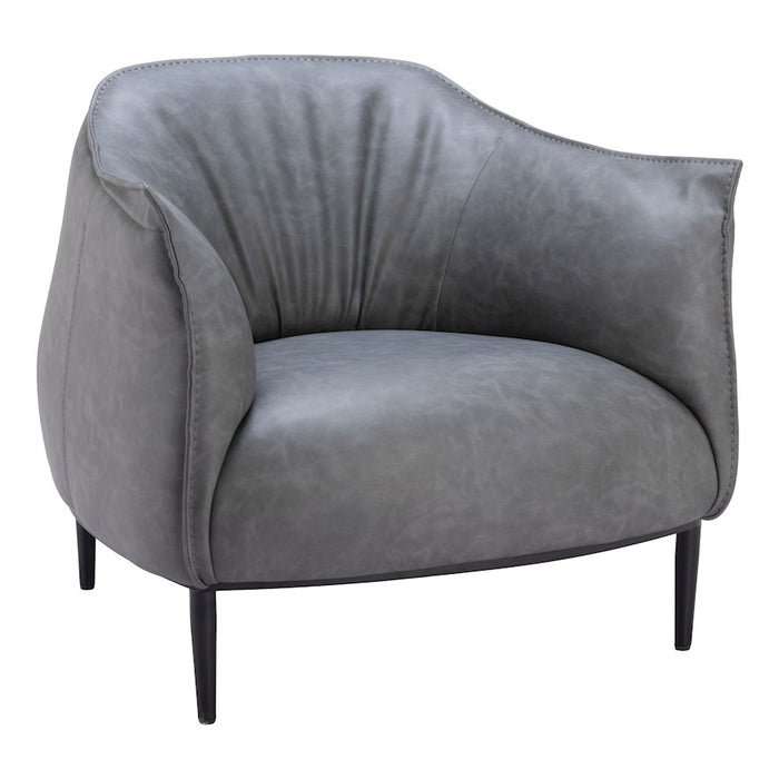 Zuo Modern Julian Accent Chair, Gray - 109976