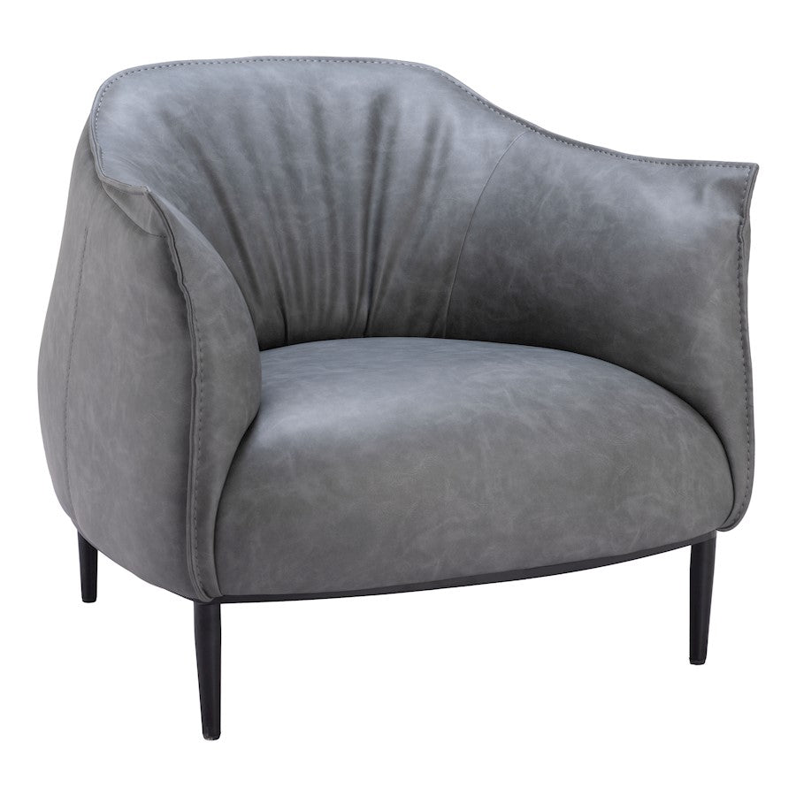 Zuo Modern Julian Accent Chair, Gray - 109976