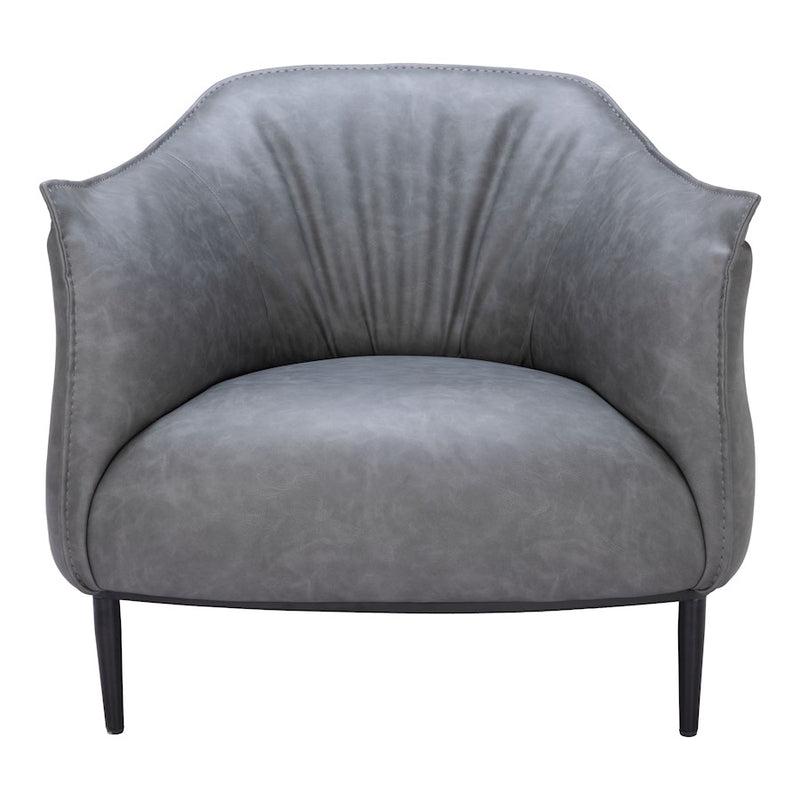 Zuo Modern Julian Accent Chair, Gray
