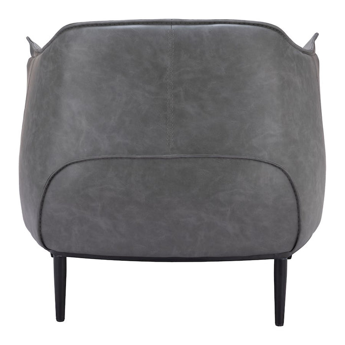 Zuo Modern Julian Accent Chair, Gray