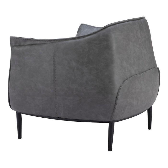 Zuo Modern Julian Accent Chair, Gray
