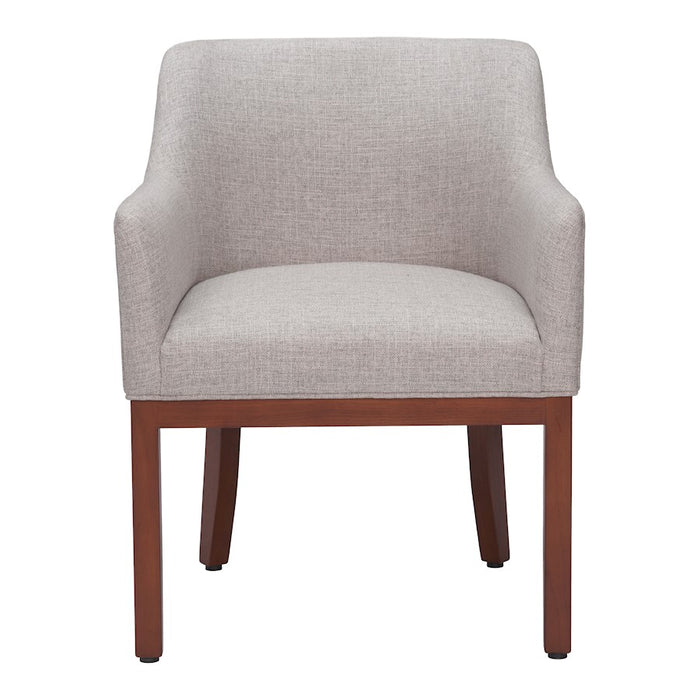 Zuo Modern Berbera Dining Chair, Gray