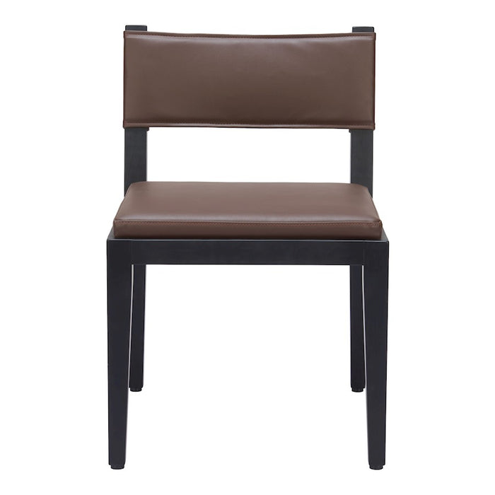 Zuo Modern Roxas Dining Chair Set of 2, Brown