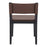 Zuo Modern Roxas Dining Chair Set of 2, Brown