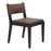 Zuo Modern Roxas Dining Chair Set of 2, Brown