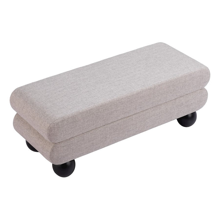 Zuo Modern Davao Bench, Gray