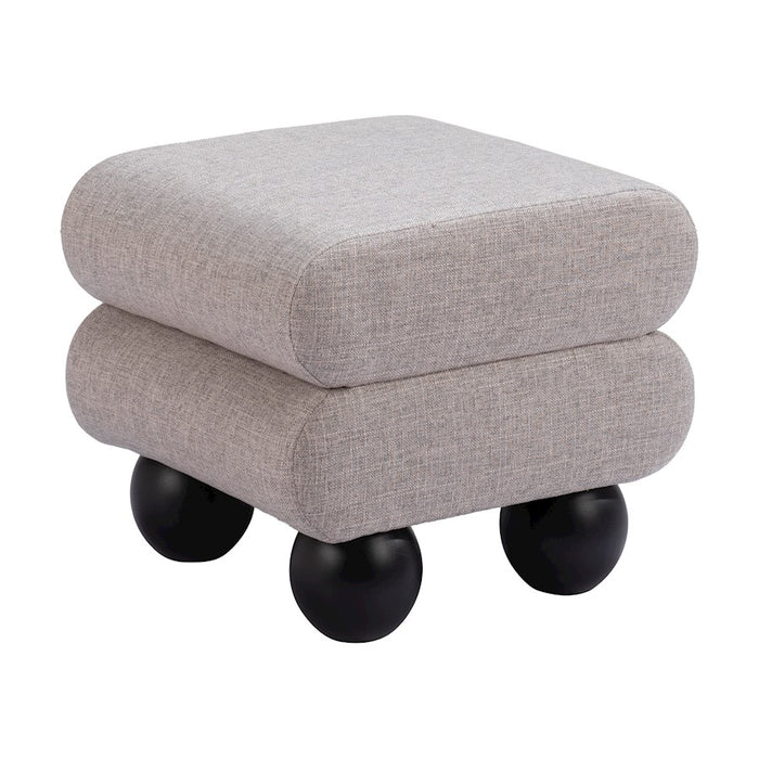 Zuo Modern Davao Ottoman, Gray - 109981