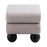 Zuo Modern Davao Ottoman, Gray
