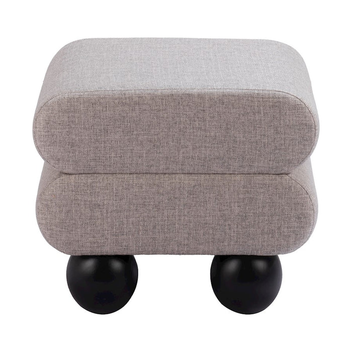 Zuo Modern Davao Ottoman, Gray
