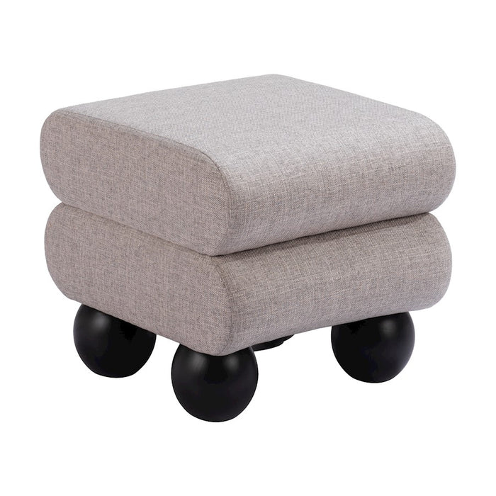 Zuo Modern Davao Ottoman, Gray
