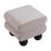 Zuo Modern Davao Ottoman, Gray