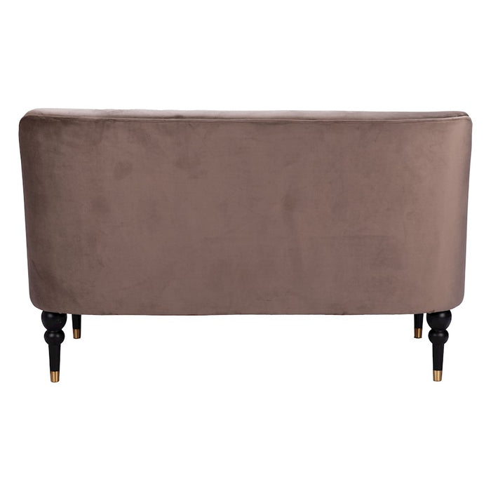 Zuo Modern Bintulu Loveseat, Taupe