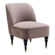Zuo Modern Bintulu Accent Chair, Taupe - 109983