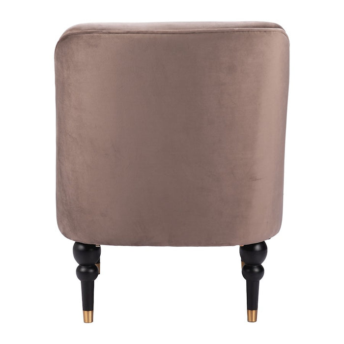 Zuo Modern Bintulu Accent Chair, Taupe