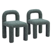 Zuo Modern Arum Dining Chair Set of 2, Snowy Green - 109988