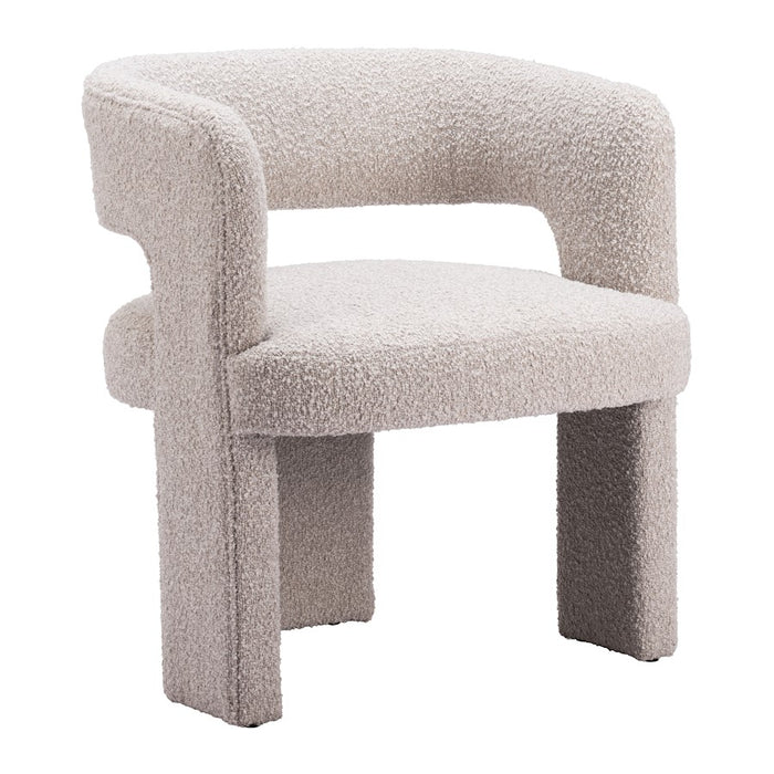 Zuo Modern Java Accent Chair, Sandy Beige